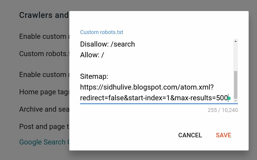 blogger-custom-robot-text