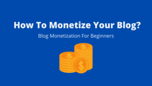 Read more about the article Blog Monetization: A Guide For Complete Beginners?