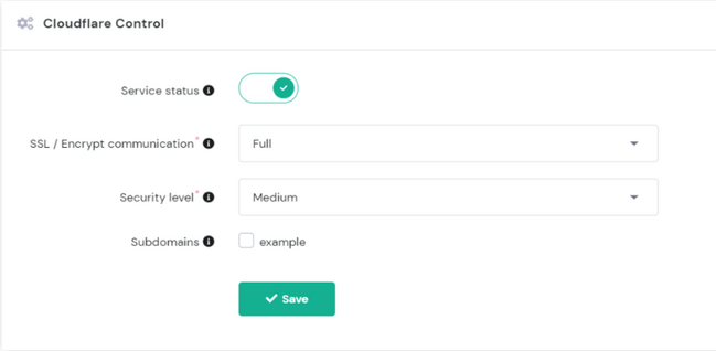 hpanel-cloudflare-control