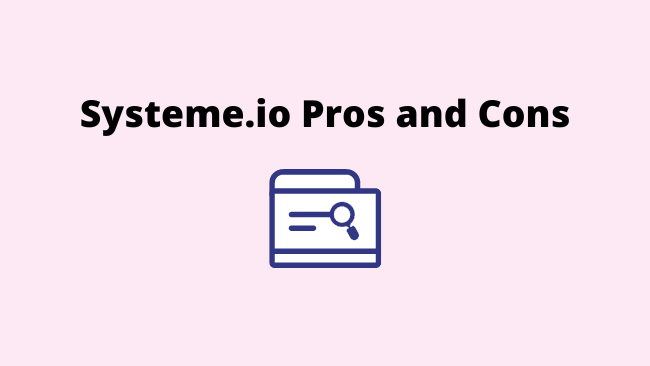 systeme.io-pros-cons