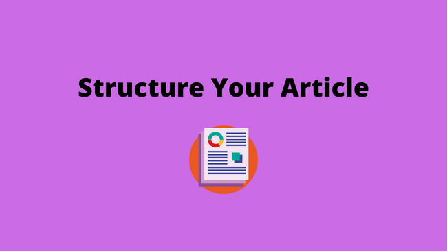 structure your article