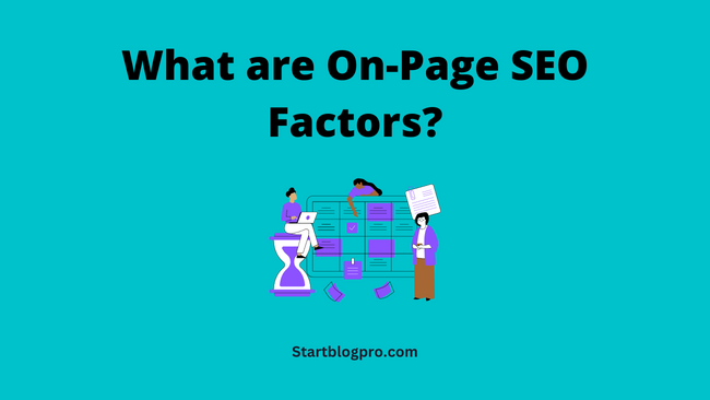 What-on-page-seo-factors