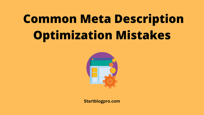 common meta description optimization mistakes