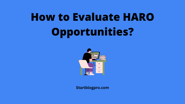 How to Evaluate HARO Opportunities