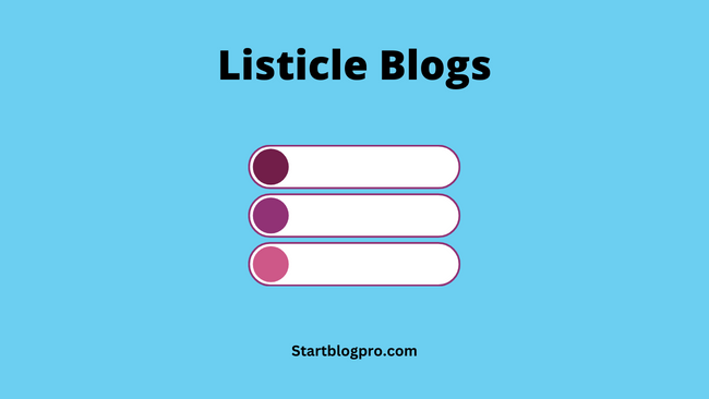 Listicle Blogs