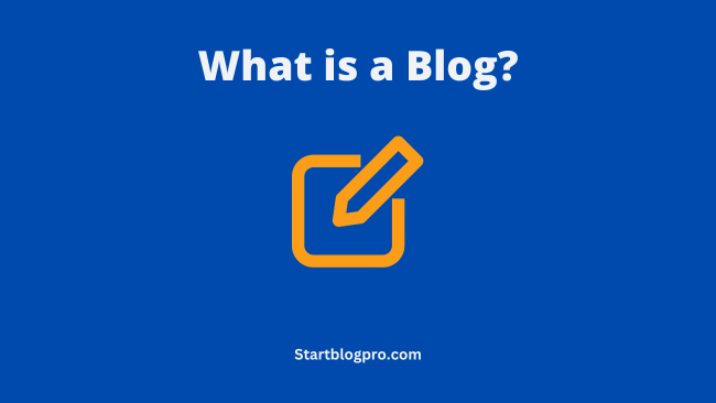 What is a blog