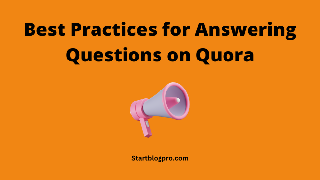 best practices for answering questions on quora