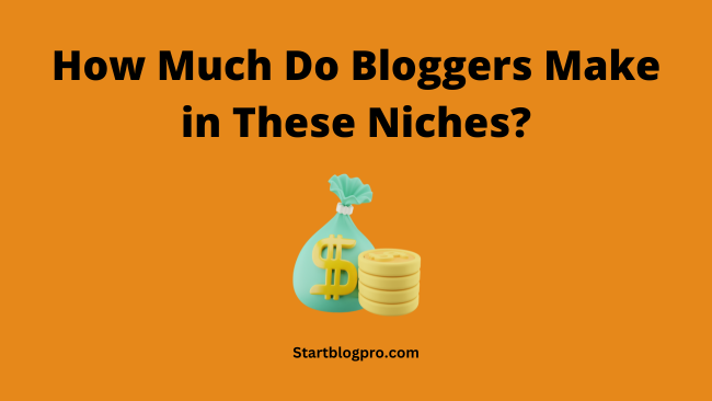 How Much Do Bloggers Make in These Niches